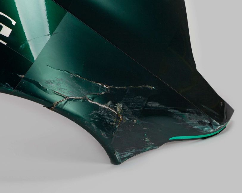 Aston Martin Racing LM GTE 2023 Race-Used Rear Quarter Panel – Le Mans Series