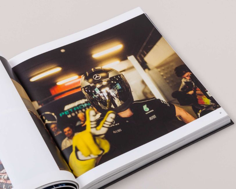 Mercedes-AMG F1 2017 World Championship Photobook – Signed by Lewis Hamilton & Valtteri Bottas