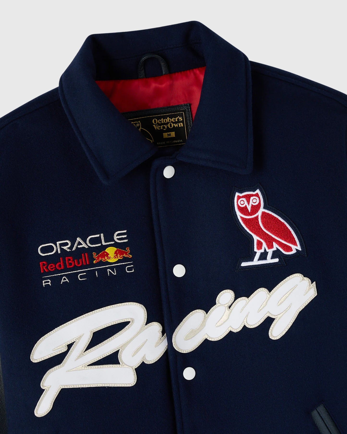 Red Bull Racing x OVO Varsity Jacket – Size Large