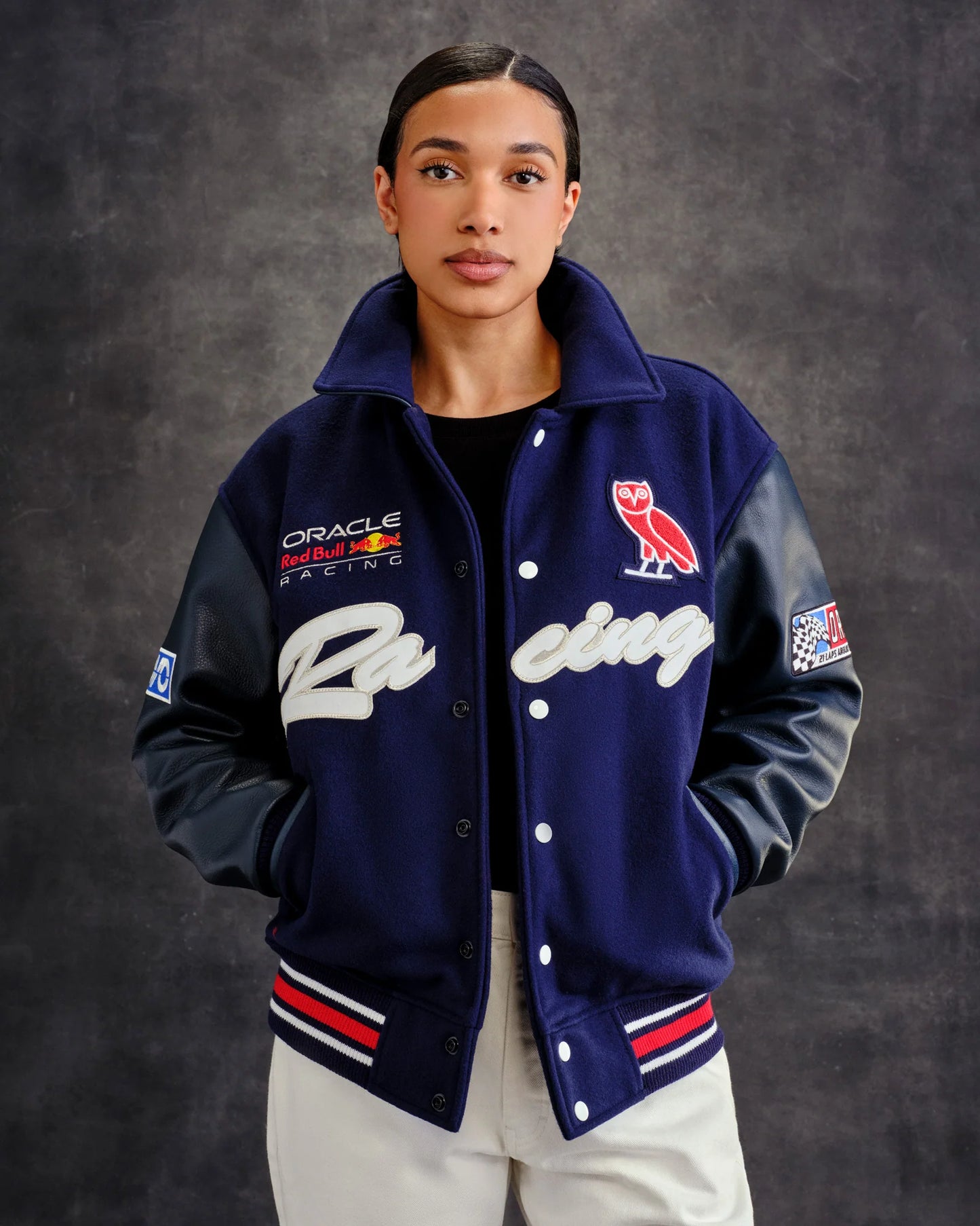 Red Bull Racing x OVO Varsity Jacket – Size Large