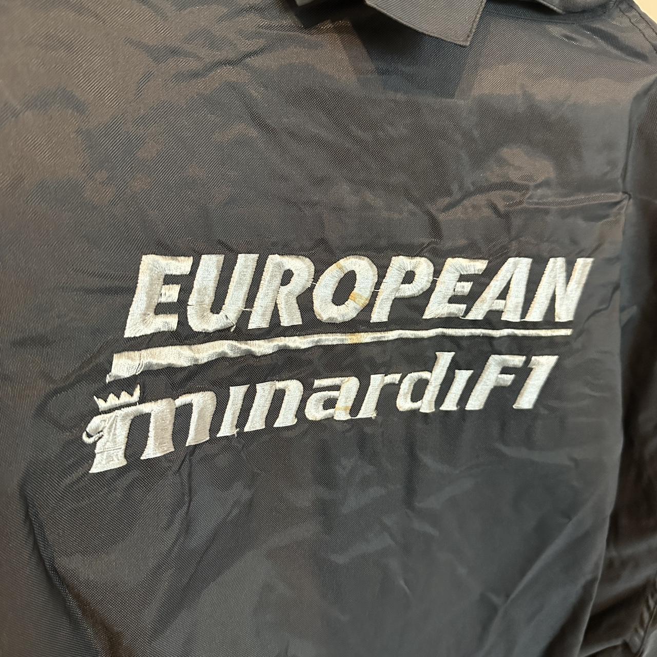 Vintage Minardi F1 Team Jacket – European Branding | Rare Pit Crew Style