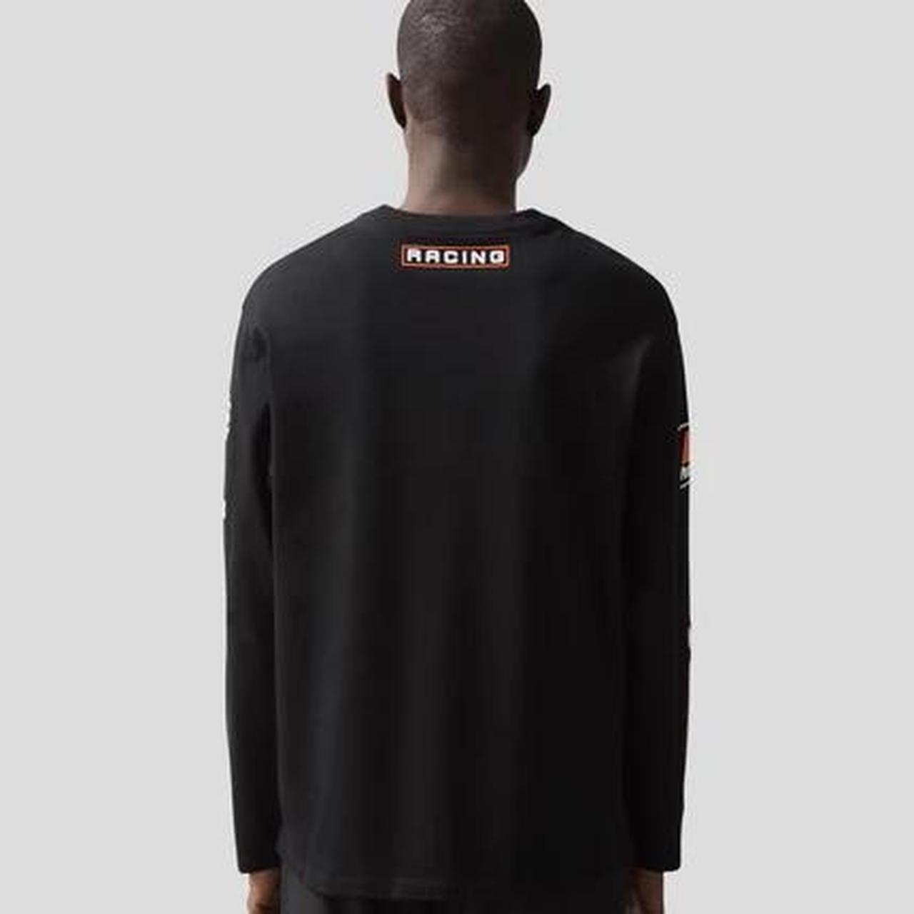 Reiss Men’s Logo Crew T-Shirt – Black | McLaren F1 Team