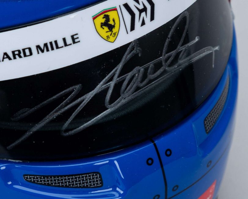 Charles Leclerc Signed 1:2 Scale Helmet – 2021 Monaco Grand Prix Edition