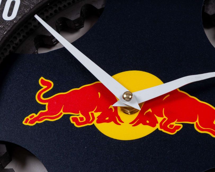 Daniel Ricciardo Race-Used Carbon Brake Disc Clock – Red Bull Racing