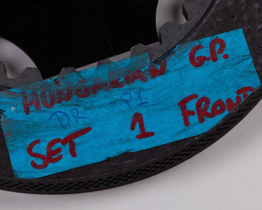 Daniel Ricciardo Race-Used Carbon Brake Disc Clock – Red Bull Racing