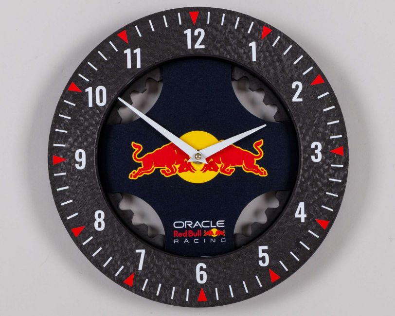 Daniel Ricciardo Race-Used Carbon Brake Disc Clock – Red Bull Racing