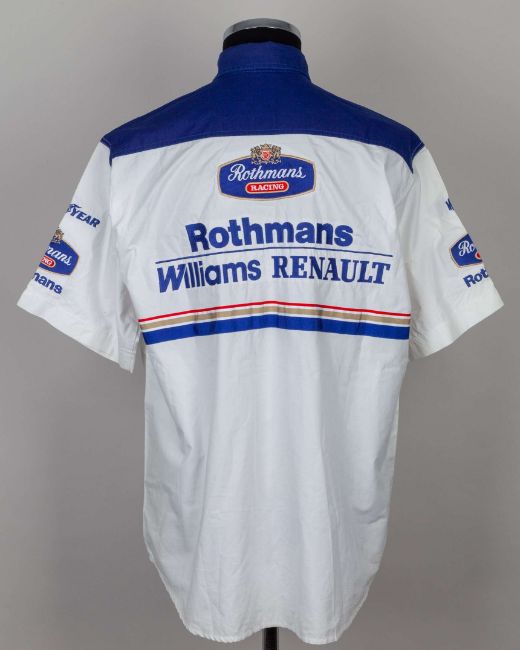 Ayrton Senna 1994 Rothmans Williams Renault Tribute Team Shirt – Multi-Signed Collectors’ Edition