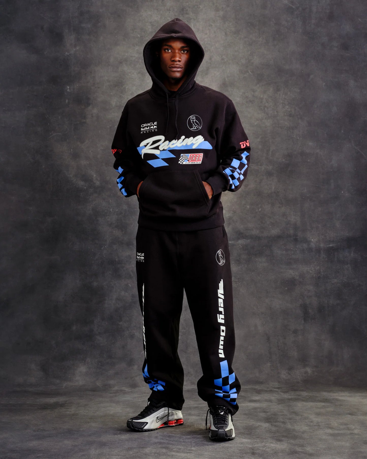 Red Bull Racing x OVO Finish Line Hoodie – Medium & Large