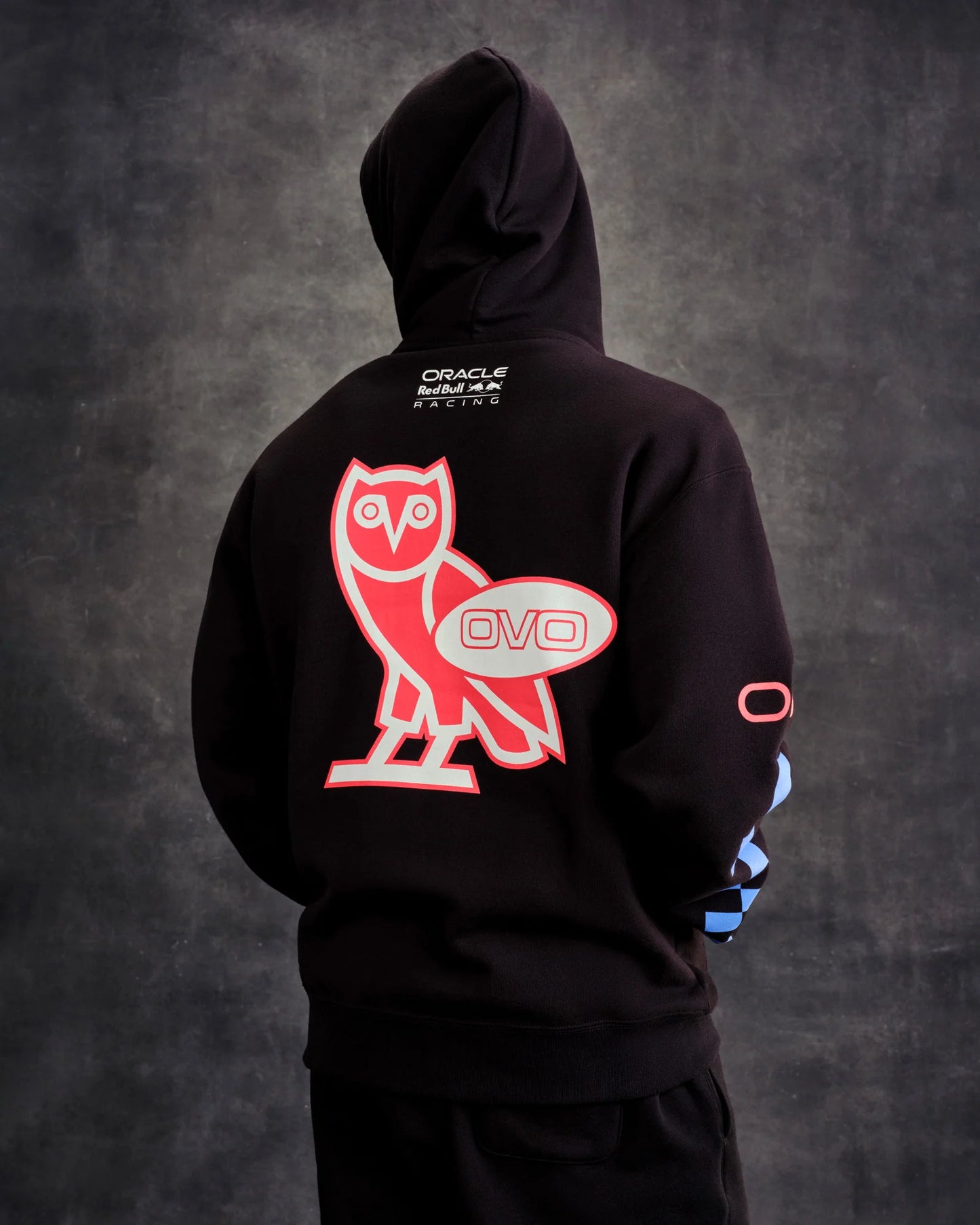 Red Bull Racing x OVO Finish Line Hoodie – Medium & Large