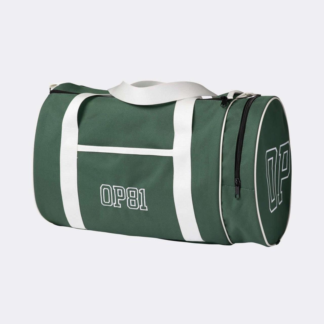 Oscar Piastri Barrel Duffel Bag – F1 Driver 81 Green Gym Bag