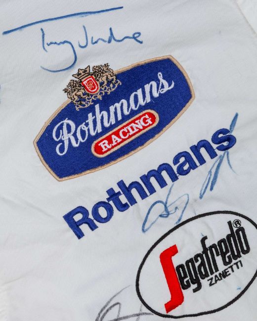 Ayrton Senna 1994 Rothmans Williams Renault Tribute Team Shirt – Multi-Signed Collectors’ Edition